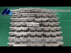 에너지 산업용 고 탄력성 JGX-0240 시리즈 와이어 로프 진동 격리기