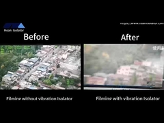 진동 격리 장치 없이: 높은 주파수, 손상을 쉽게; JMZ와: 진동 격리, 안정적이고