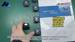 GZQ-1.2 진동 절연 고무 충격 흡수 장치