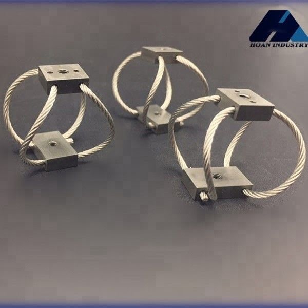 GR2-12D-A UAV 카메라 진동 격리 솔루션용 컴팩트 와이어 로브 격리 장치
