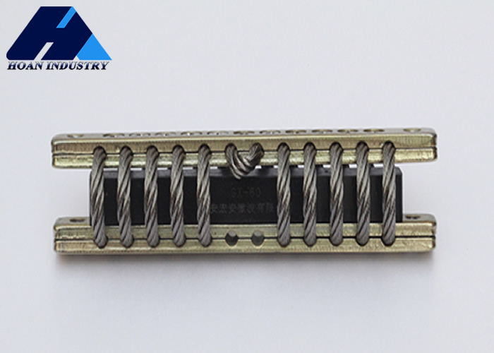 GX-60A ((N) 새로운 고무 패드 반 강도 충격 와이어 로프 진동 격리 장치로 파이프 라인에서의 진동을 효율적으로 제어