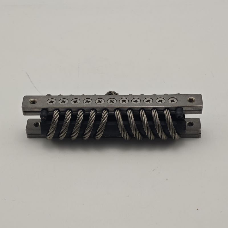 맞춤형 GX-40AN 와이어 로프 진동 절연체, 113mm*40mm 크기, 32.5±mm 두께, 1000℃-1800℃ 사용 온도