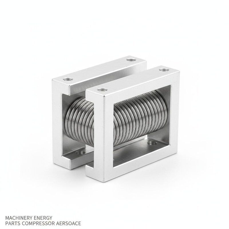 알루미늄 & 스테인리스 스틸 와이어 로프 격리기 515kg 최대 정적 부하 및 8 루프 진동 제어 설계
