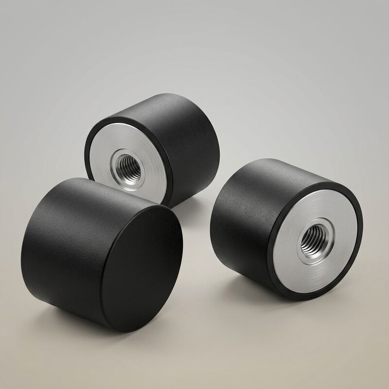 Hoan RDM-Type Rubber Vibration Isolators  Cylindrical DoubleFemale Anti-Vibration Mounts